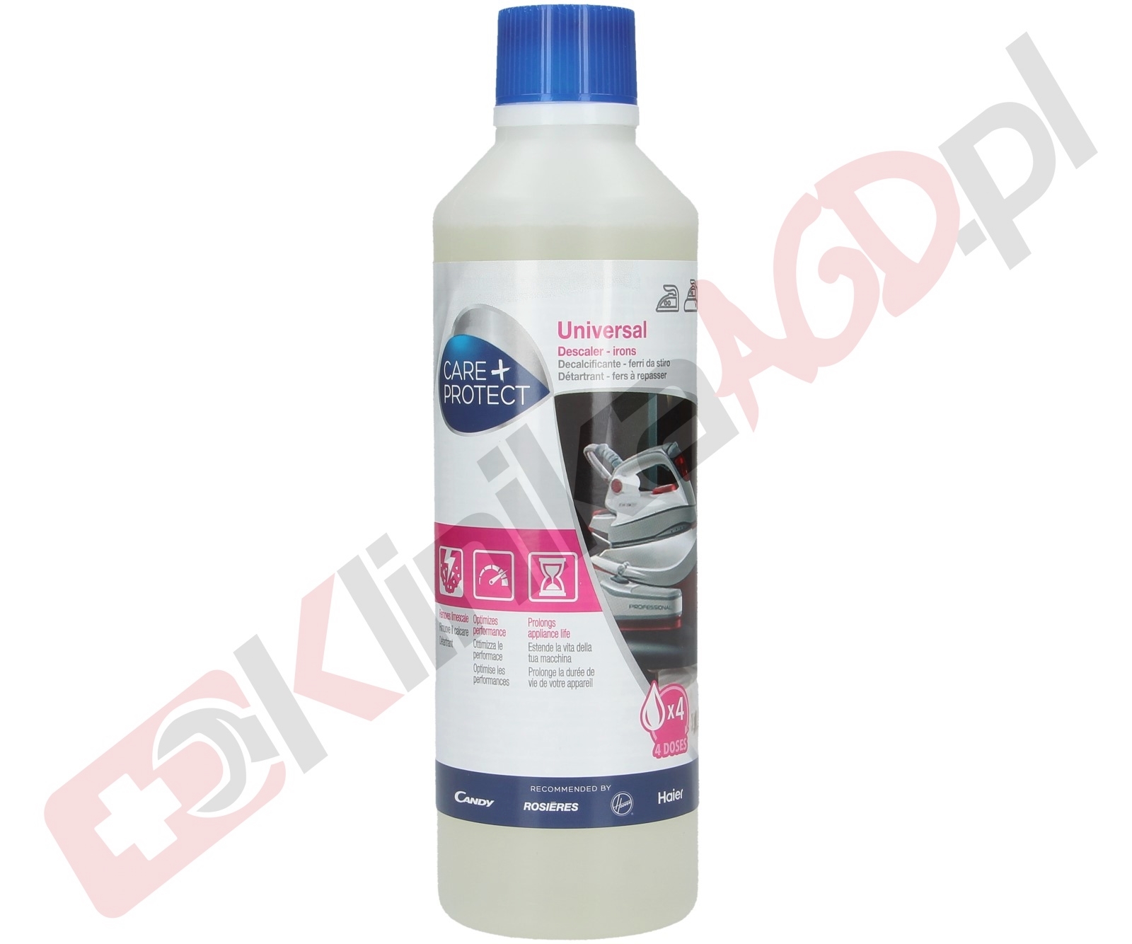 Odkamieniacz Care+Protect CDL9601 do żelazka | 500ml