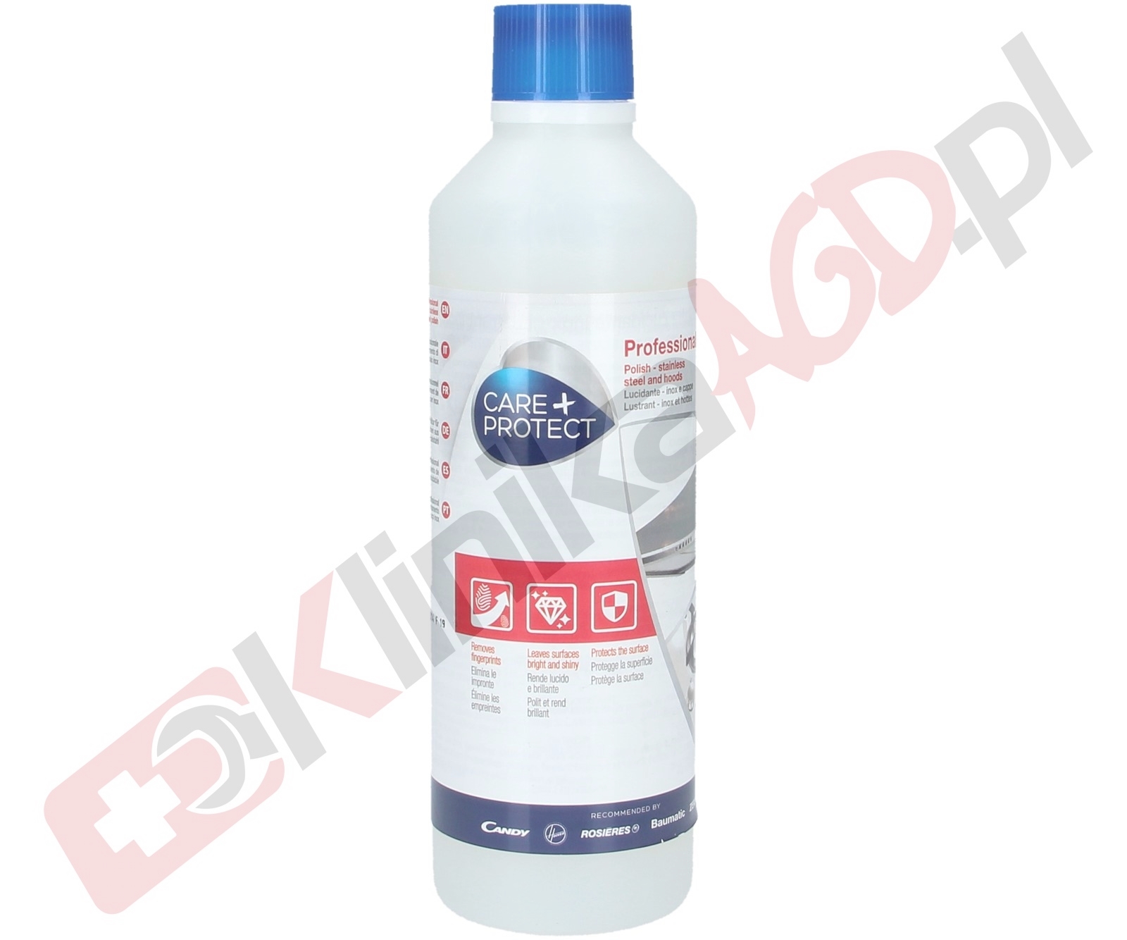 Środek czyszczący do stali, inoxu | 500ml 555g