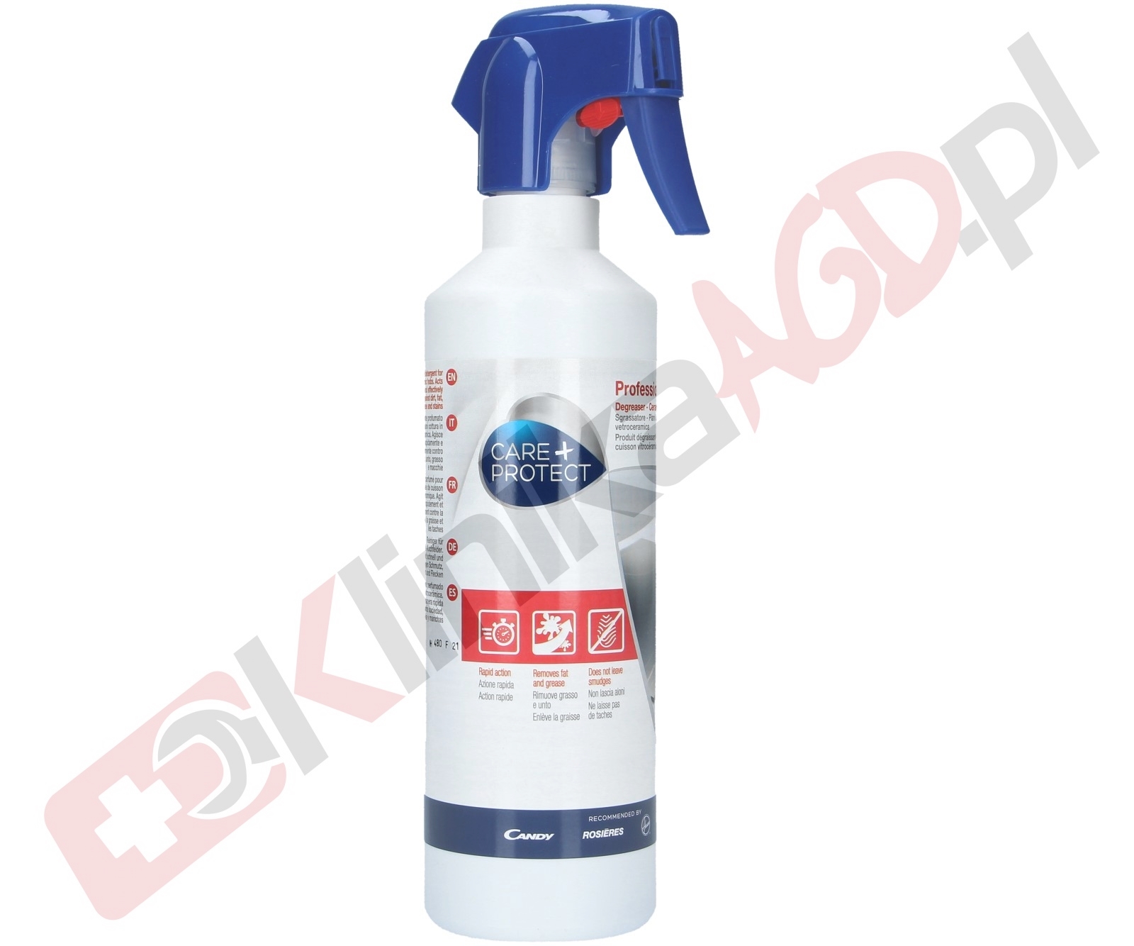 Środek czyszczący Care+Protect do płyty | spray 500ml