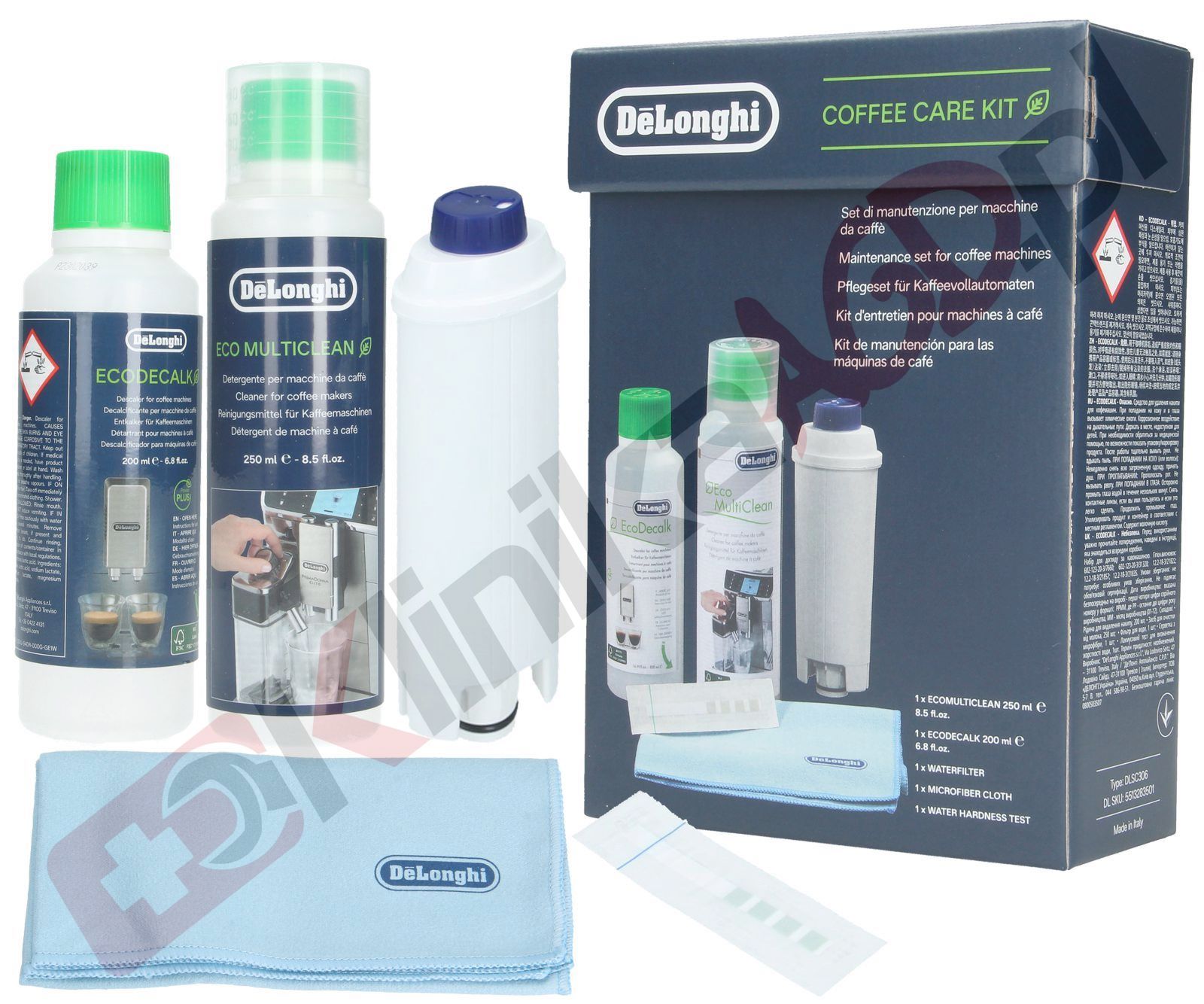 Środek czyszczący DeLonghi DLSC306 do ekspresu | 5szt