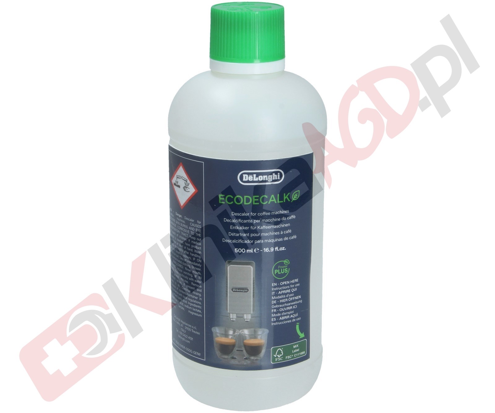 Descalcificador EcoDecalk DeLonghi 100ml x1 DELONGHI