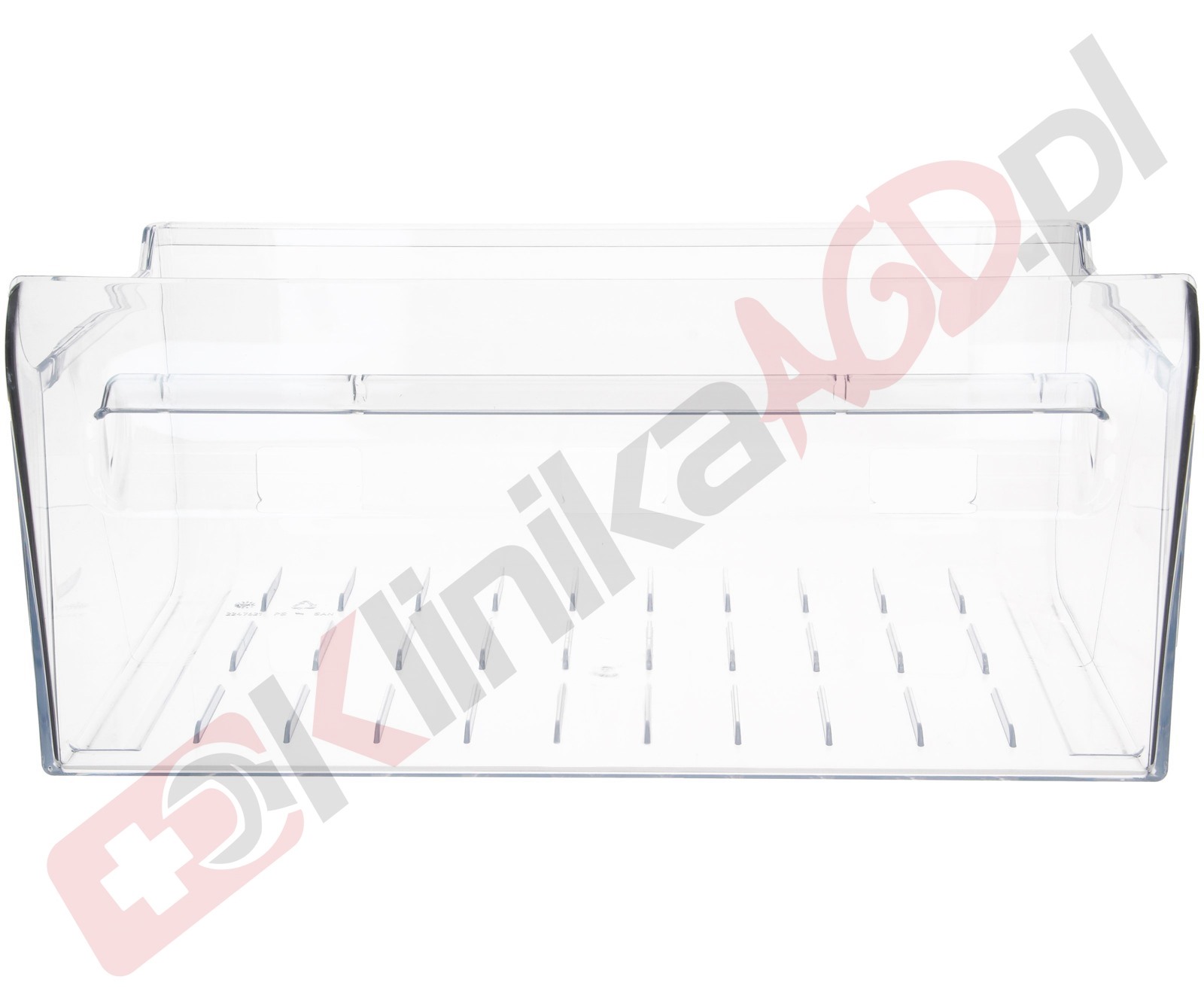 Szuflada dolna zamrażarki do lodówki | 42.8cm x 26cm x 19.3cm