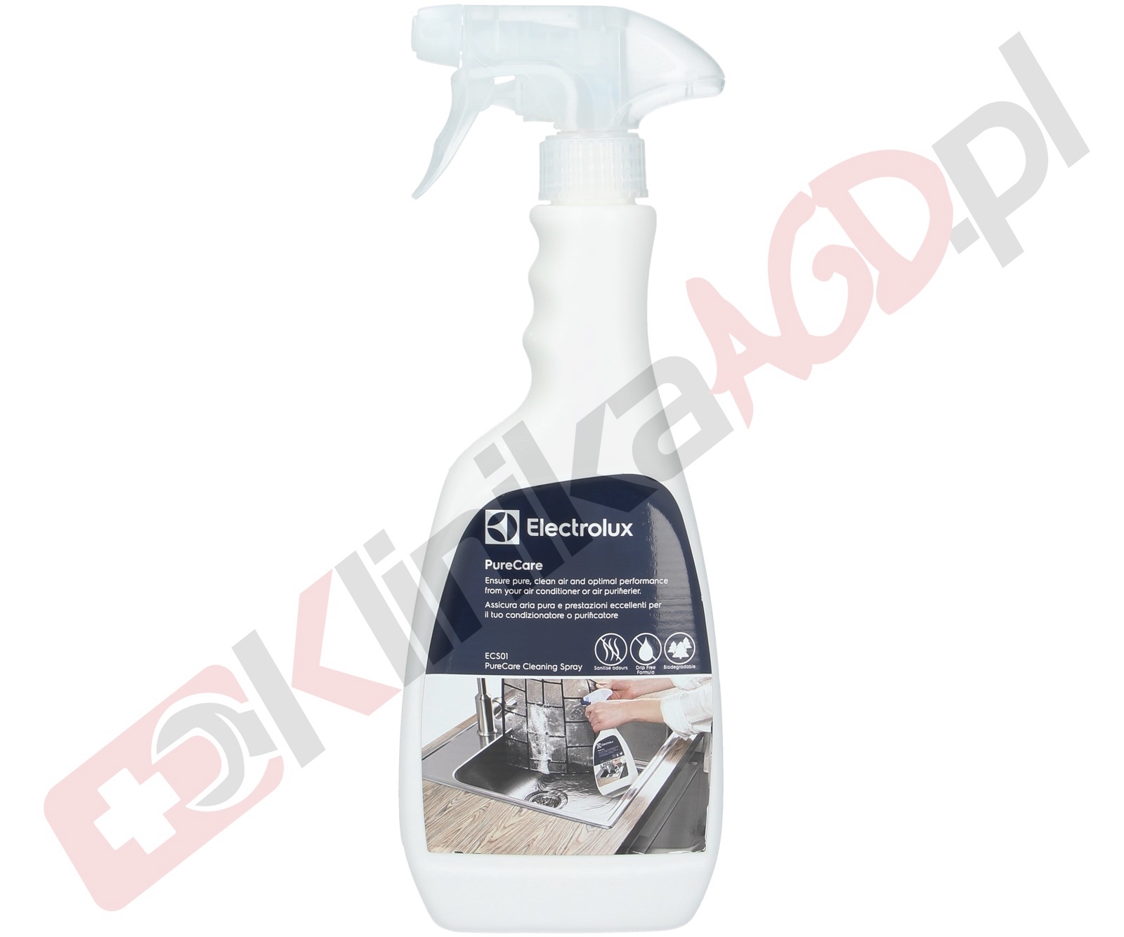 Środek czyszczący Electrolux PureCare ECS01 do klimatyzacji | spray 500ml