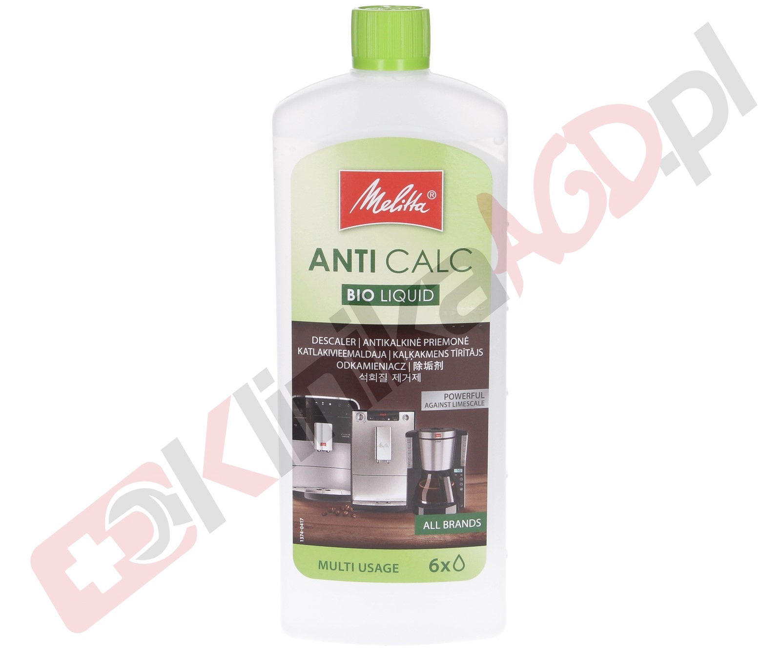 Odkamieniacz Melitta Anti Calc do ekspresów | płyn 250ml