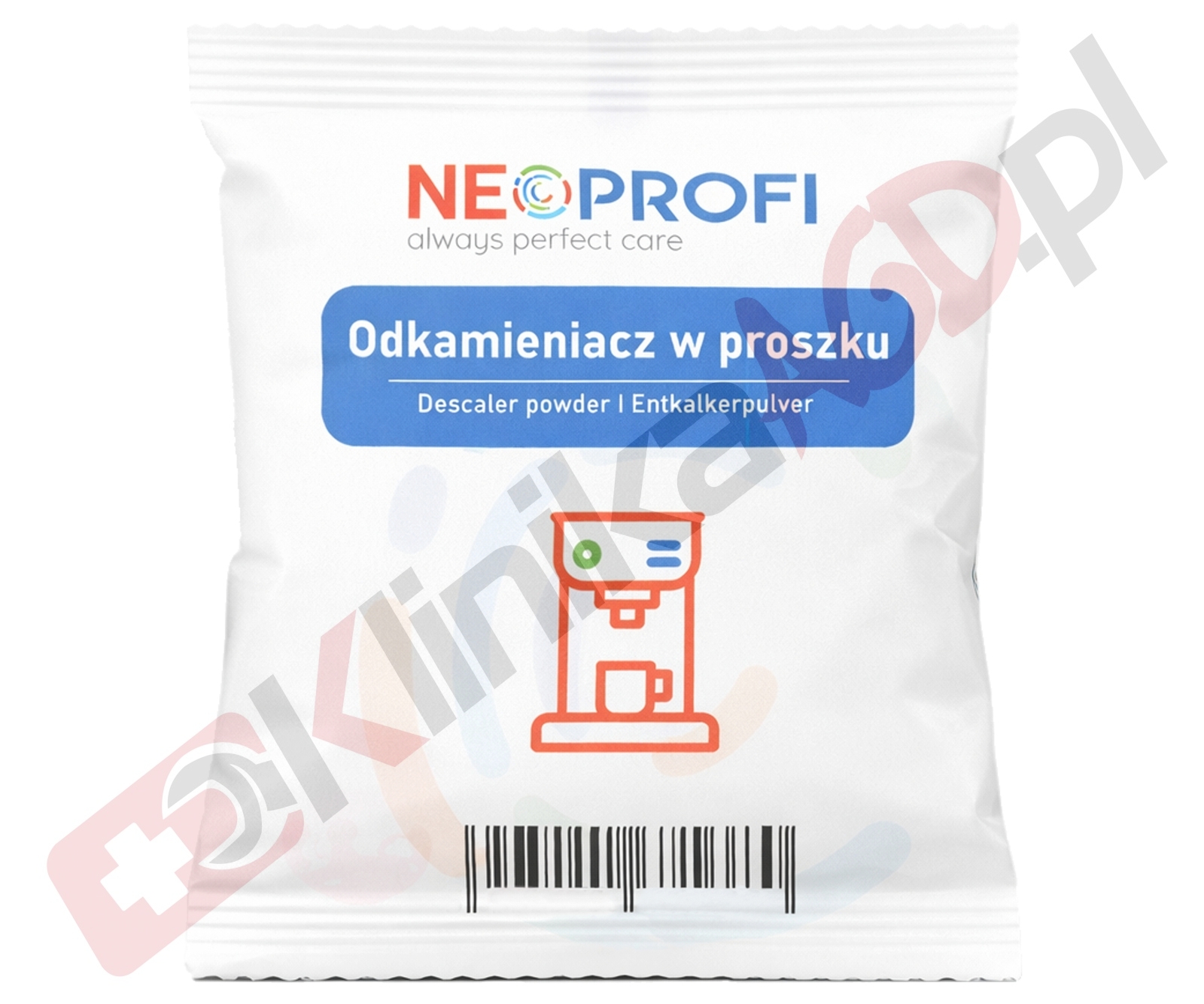 Odkamieniacz NeoProfi 20g 1szt do ekspresu do kawy