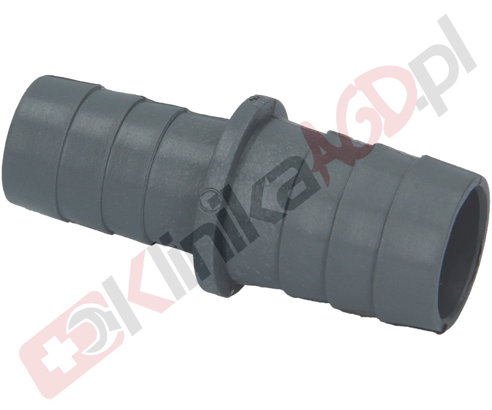 Adapter węża odpływowego do pralki |-podłaczenie: proste 20mm / 24mm
