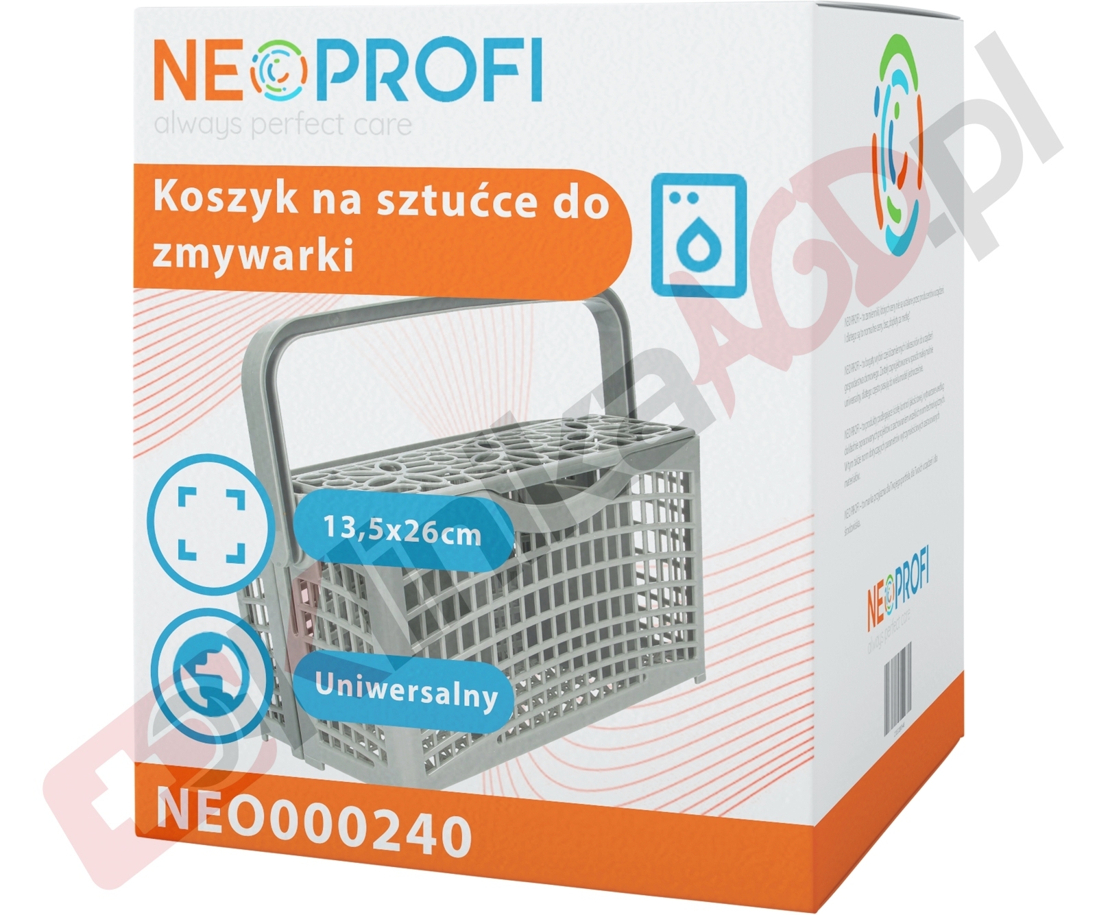 Kosz na sztućce do zmywarki