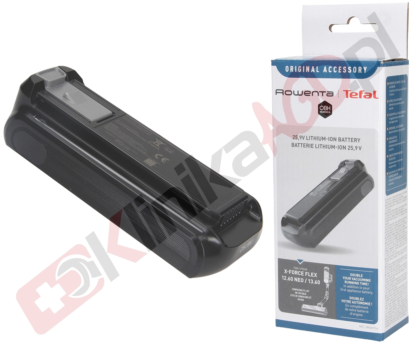 Akumulator 2000mAh 25,9V do odkurzacza bezprzewodowego