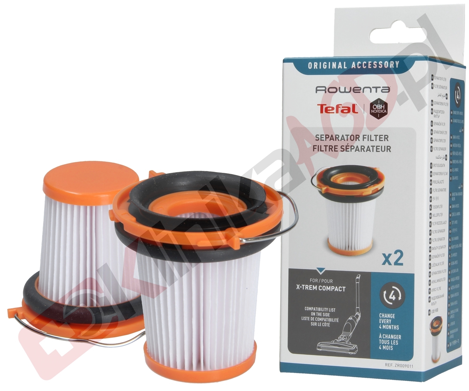 Filtr cyklonowy do odkurzacza bezprzewodowego | 2szt