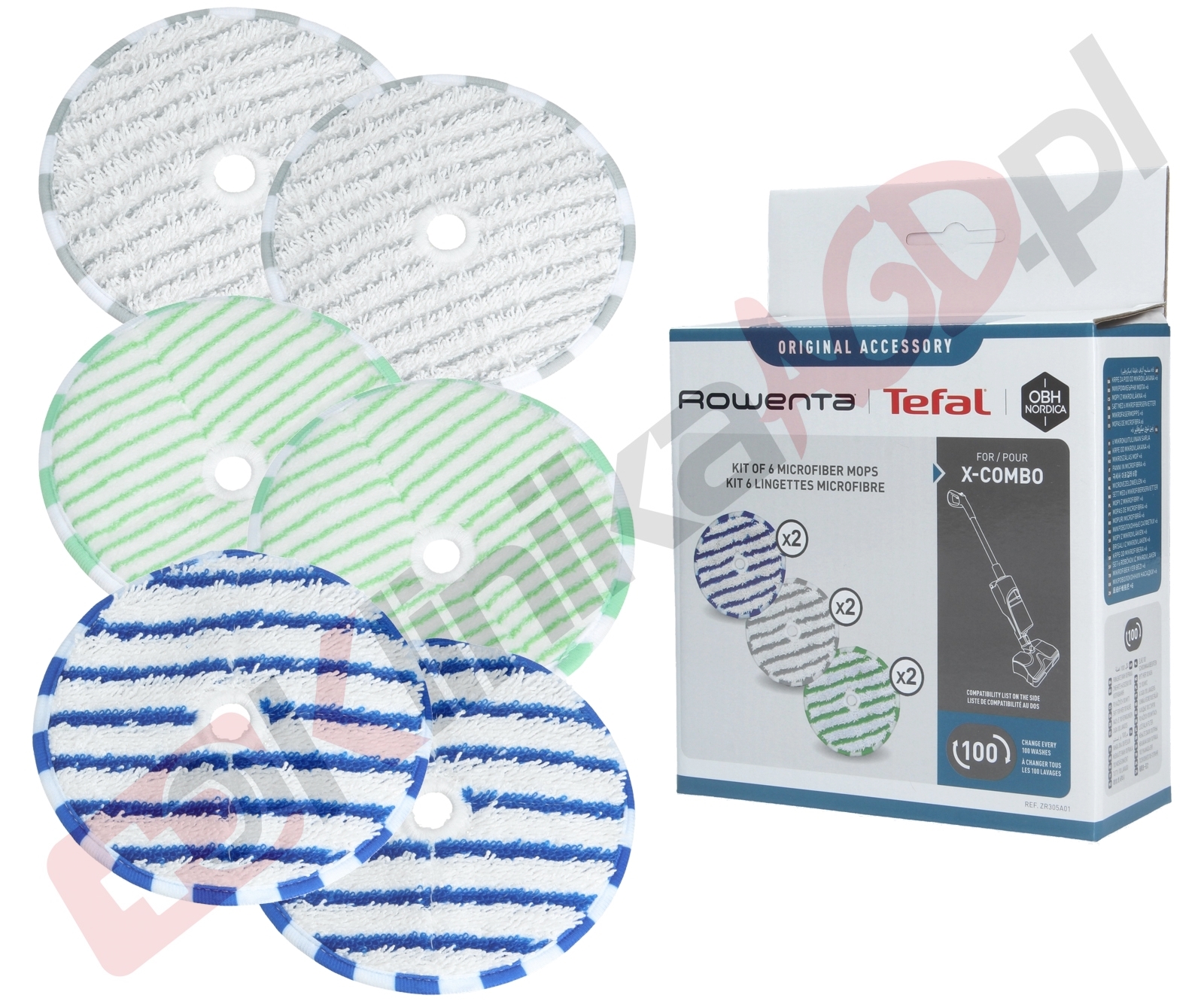 Nakładka mopa 6szt do odkurzacza bezprzewodowego