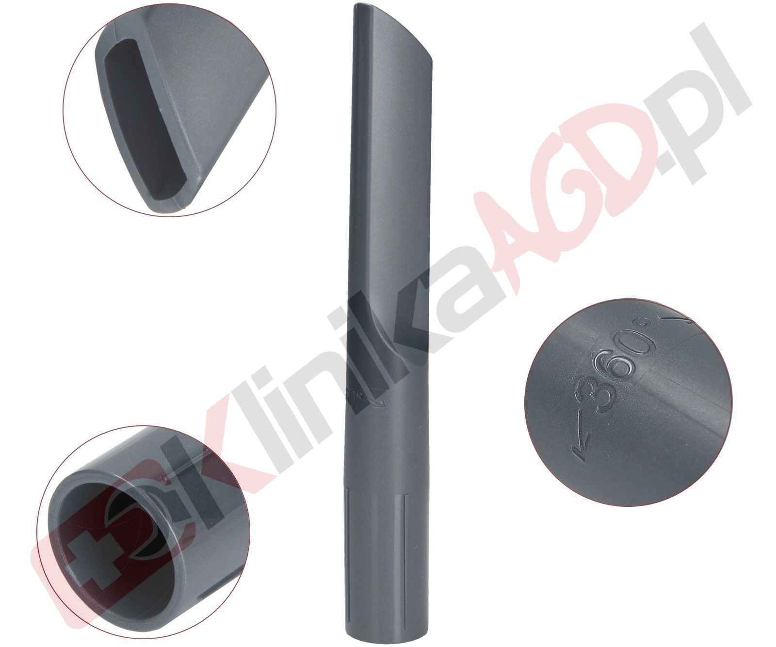 Ssawka szczelinowa do odkurzacza bezprzewodowego