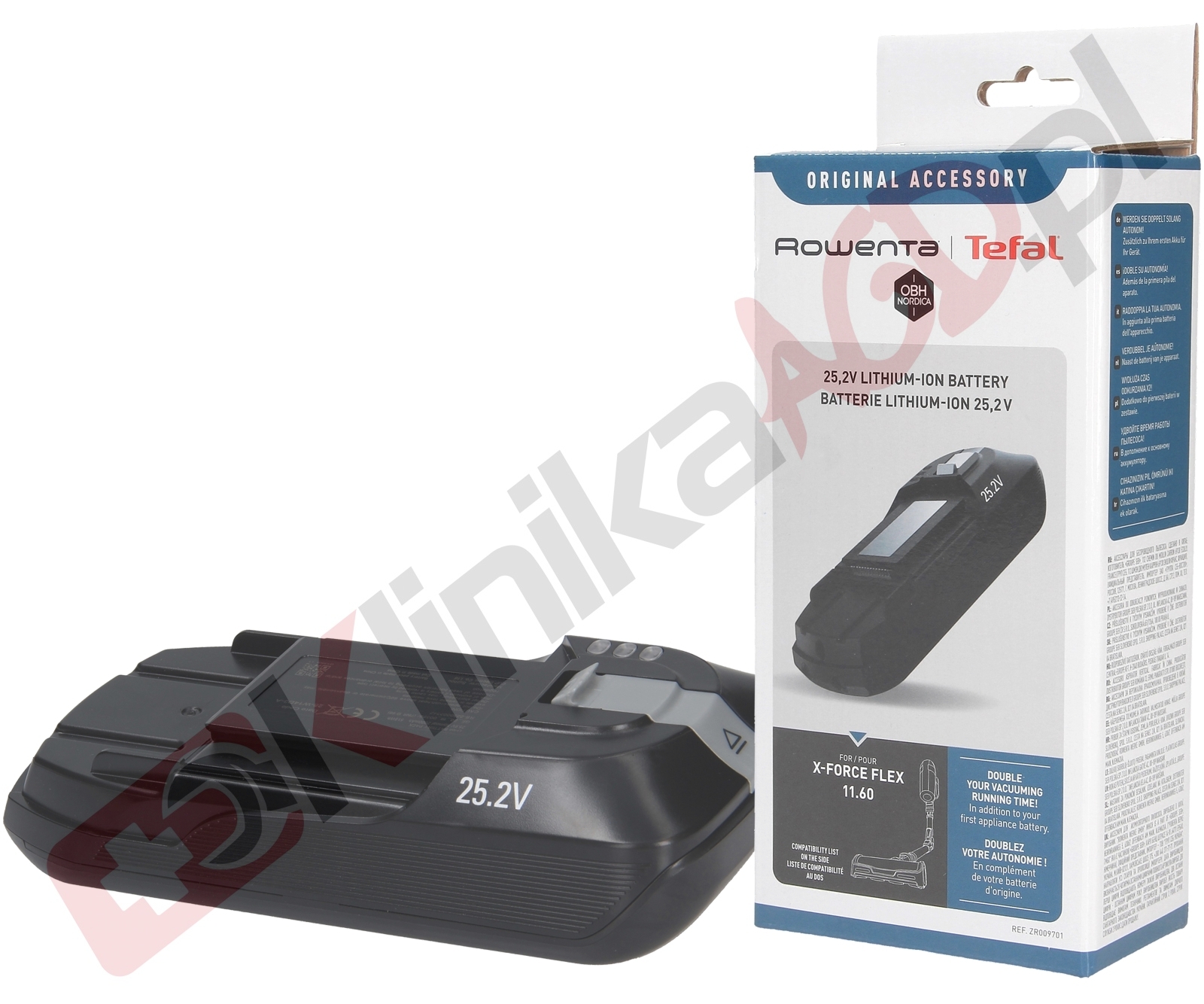 Akumulator 2000mAh 25,2V do odkurzacza bezprzewodowego