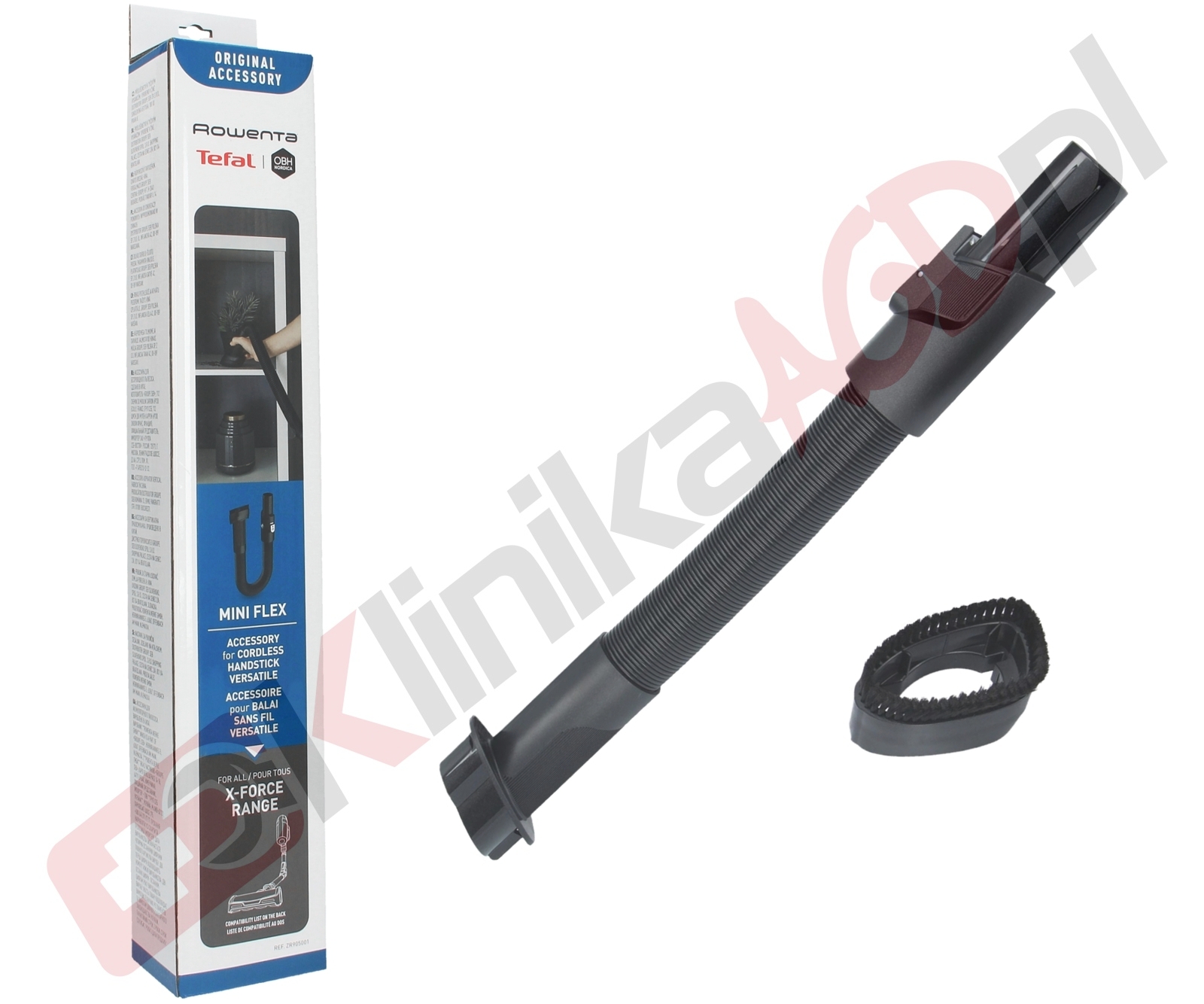 Ssawka szczelinowa do odkurzacza bezprzewodowego