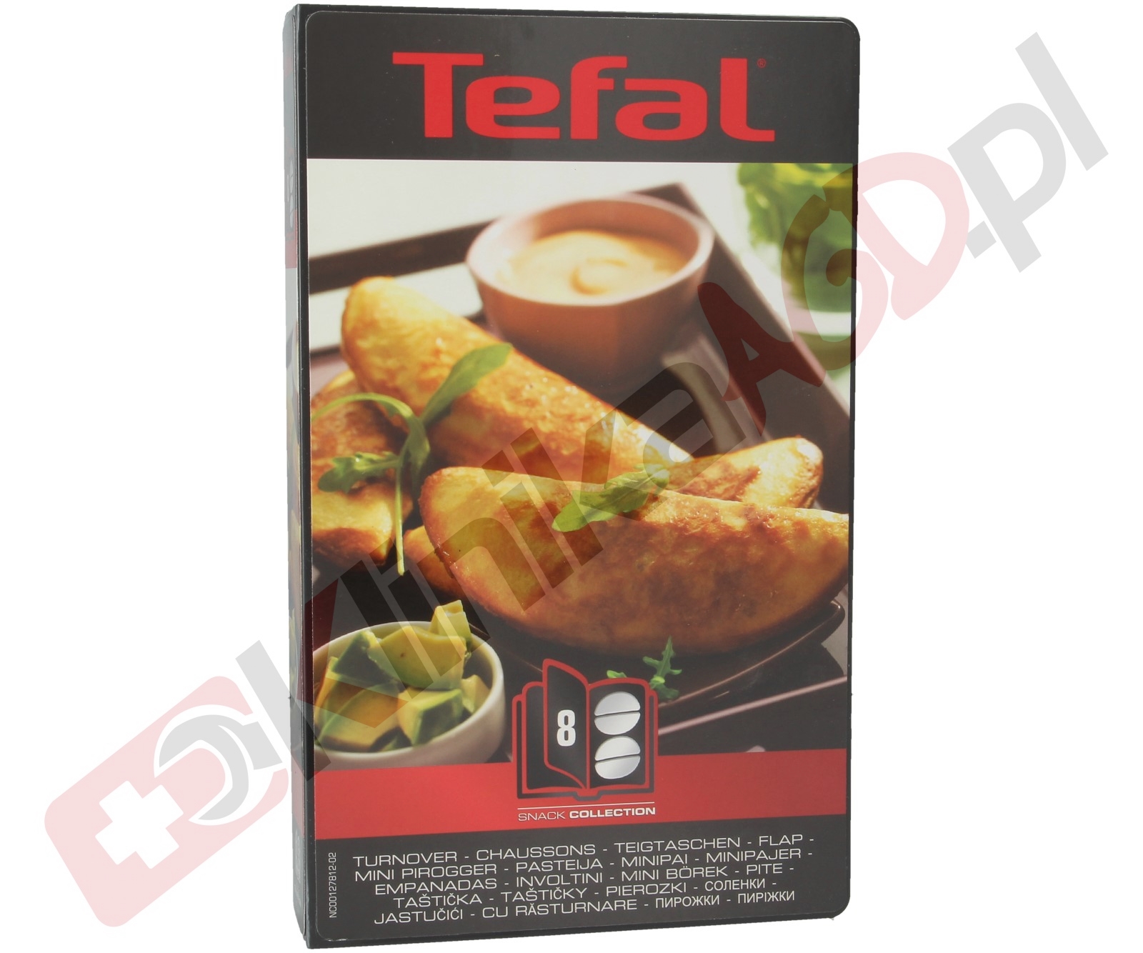 Płyta grzejna Pierożki/Empanadas SnackTime SnakCollectrion do opiekacza | komplet