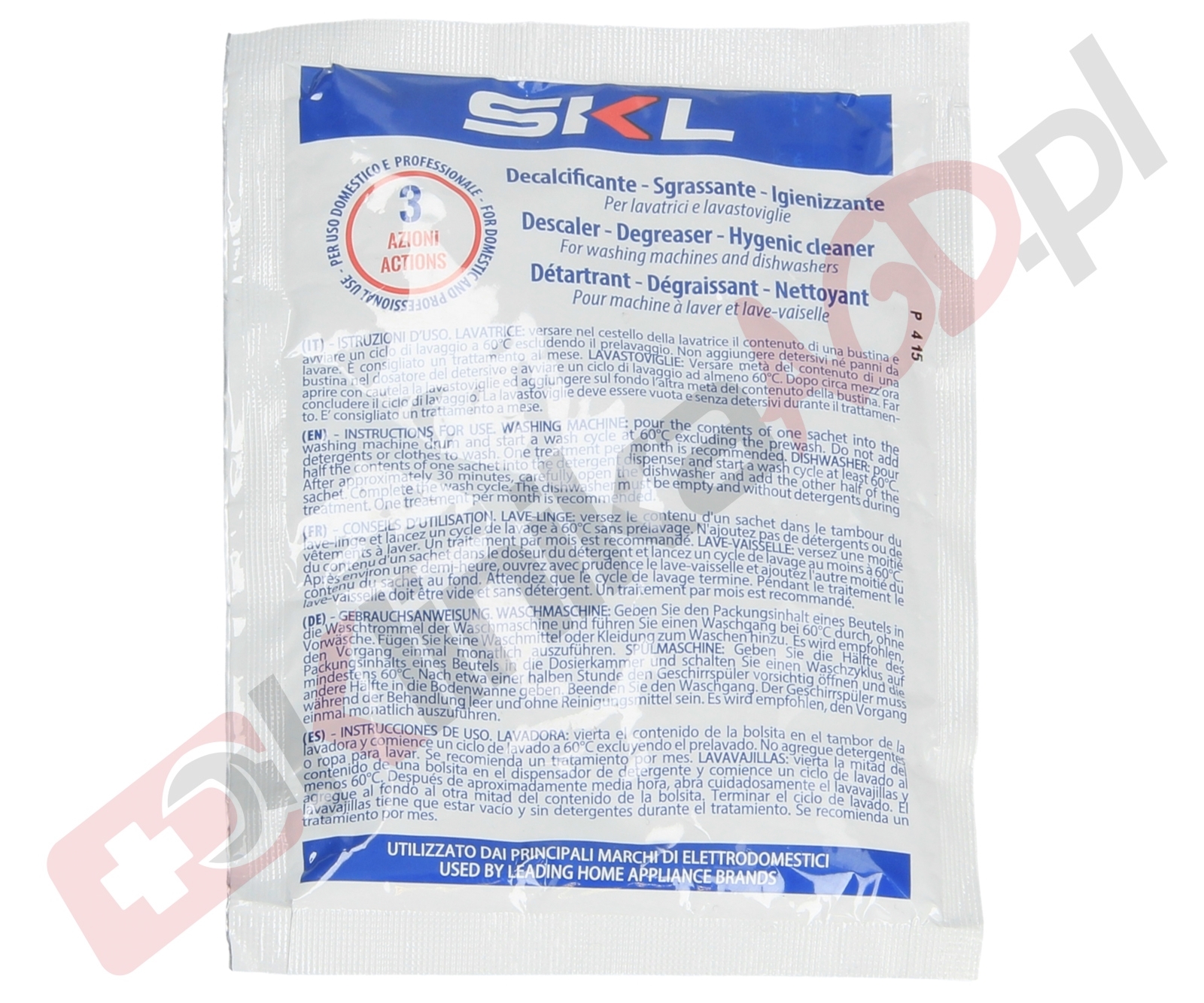 Odkamieniacz 50g do zmywarki