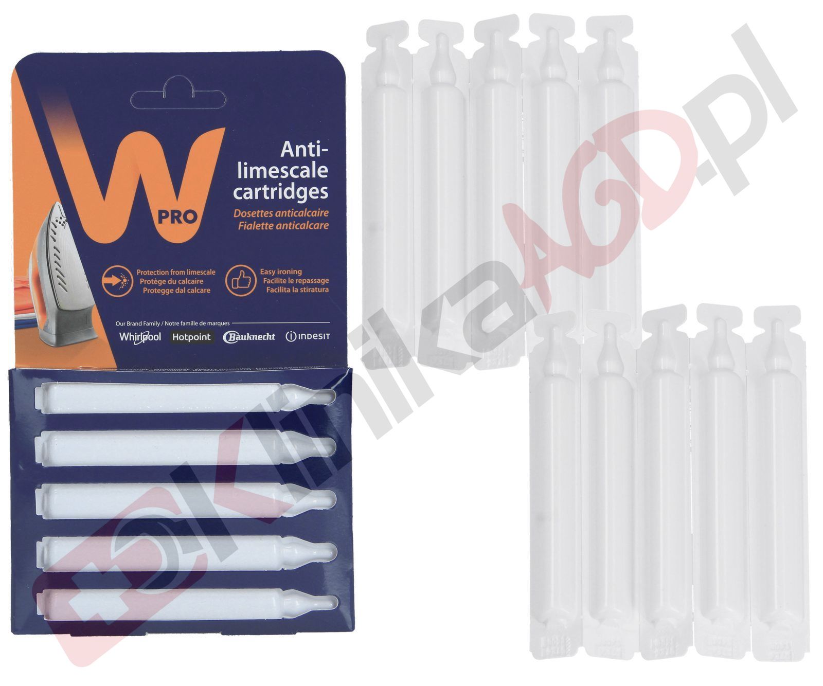 Odkamieniacz Wpro SIN010 do żelazka | 6ml 10szt