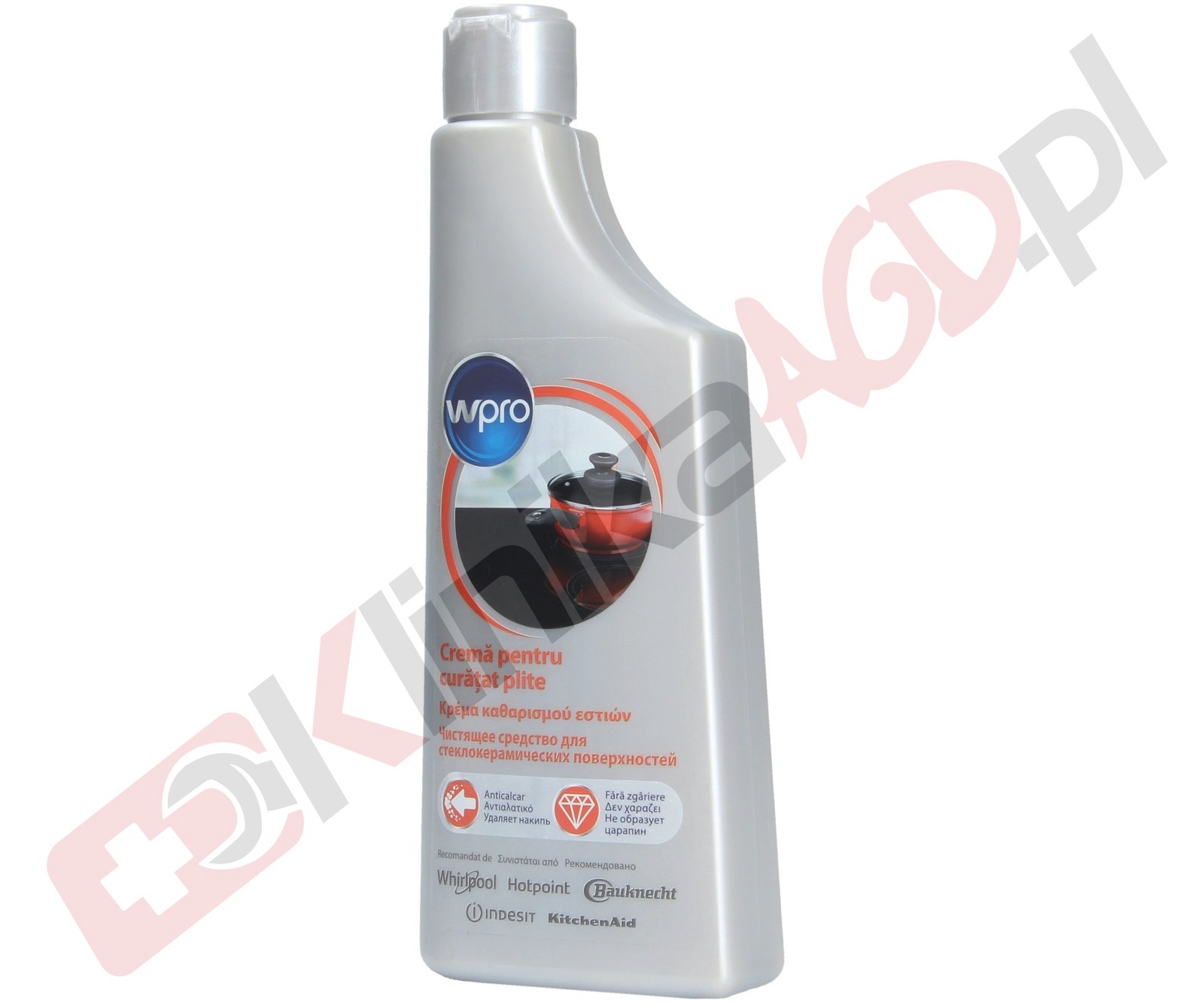 Środek czyszczący Wpro do płyty | mleczko 250ml