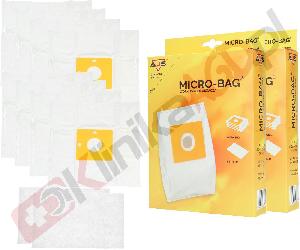 Worki syntetyczne AJS WP-1416 MicroBag do odkurzacza | 8szt + mikrofiltr