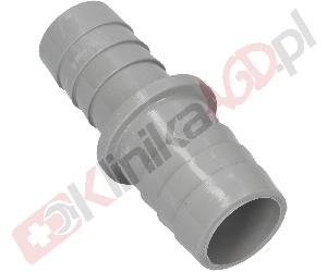 Adapter węża odpływowego do zmywarki |-podłaczenie: proste 21mm / 23mm