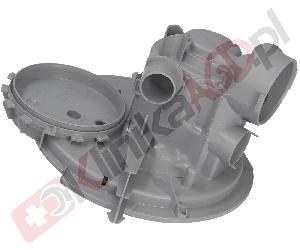 Misa dolna + 1x obejma węża, 1x wkładka do króćca do zmywarki Bosch SBH4EVX08E