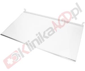 Półka szklana chłodziarki do lodówki | 57.4cm x 36cm | komplet