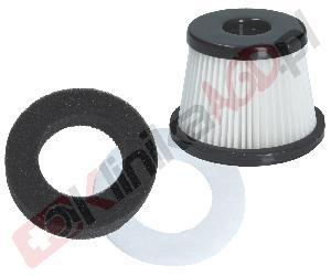 Zestaw ▶ Filtrów 3szt do odkurzacza bezprzewodowego | Filtr gąbkowy, filtr HEPA, filtr włókninowy