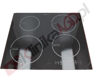 Szyba ceramiczna do płyty indukcyjnej | 520mm x 590mm