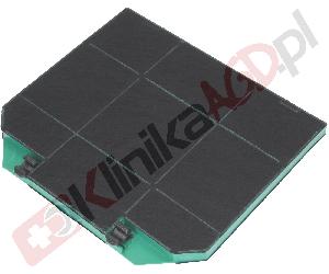 Filtr węglowy typ EFF76 do okapu | 24.5cm x 26.5cm x 20mm