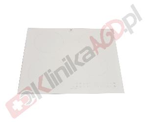 Szyba ceramiczna do płyty indukcyjnej | 520mm x 590mm