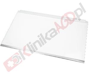 Półka szklana chłodziarki do lodówki | 45.8cm x 28.9cm | komplet