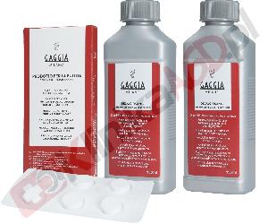 Zestaw ▶ konserwujący | 2x odkamieniacz 250ml, tabletki czyszczące do ekspresu do kawy