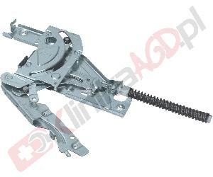 Zawias drzwi lewy do zmywarki