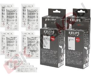 Odkamieniacz Krups F054 + test wody do ekspresów | proszek 4op x 2szt 40g