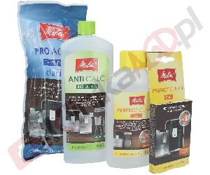 Zestaw ▶ konserwujący | filtr wody, odkamieniacz, środek czyszczący dysz, tabletki czyszczące