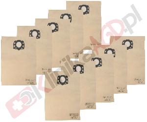 Worki papierowe do odkurzacza | 10szt Karcher WD 6 P PREMIUM