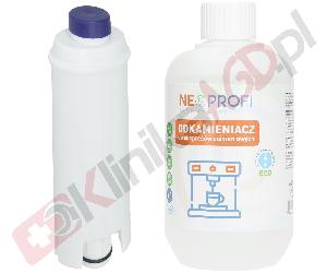 ZESTAW ▶ Środki do konserwacji SER3017 do ekspresu | Odkamieniacz 500ml, filtr wody Kenwood