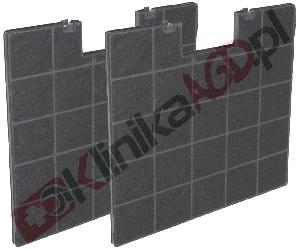 Filtr węglowy typ FWK-300 do okapu | 30cm x 28cm x 10mm Gorenje