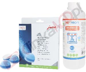 ZESTAW ▶ Środki do konserwacji NEO002528 do ekspresu | Odkamieniacz, tabletki czyszczące 25szt