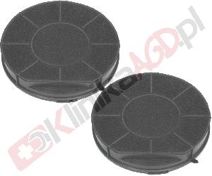 Filtr węglowy typ FWU28 2szt do okapu | 24cm x 34mm
