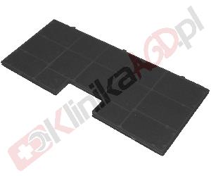 Filtr węglowy typ FWK385x170x10 do okapu | 38.5cm x 16.5cm x 10mm