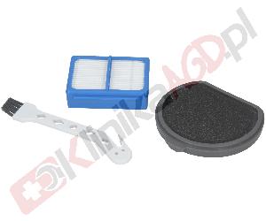 Zestaw ▶ Filtrów 2szt do odkurzacza bezprzewodowego | filtr przeciwpyłowy, filtr wylotowy, szczoteczka czyszcząca