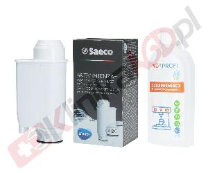 Zestaw ▶ konserwujący | Odkamieniacz 250ml, 3x filtr wody do ekspresu kolbowego