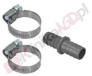 Adapter węża odpływowego do zmywarki |-podłaczenie: proste 19mm / 19mm