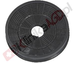 Filtr węglowy typ FWK160 do okapu | 16cm x 23mm