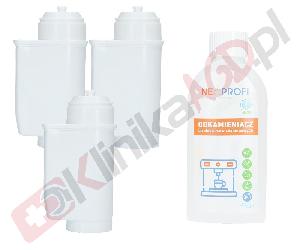 Zestaw ▶ konserwujący | Odkamieniacz 250ml, 3x filtr wody