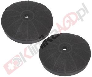 Filtr węglowy typ KF17154 2szt do okapu | 13.9cm x 35mm
